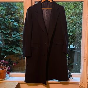 Leishman vintage wool and cashmere coat